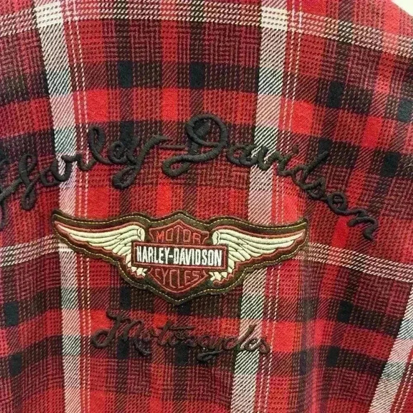 Harley-Davidson Heritage Silver Wing 'Shacket" (Shirt Jacket) Women’s Size M - Picture 5 of 12